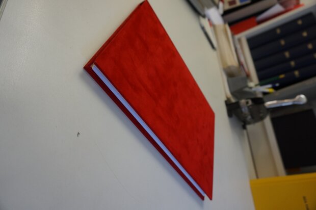 rood fleece boek