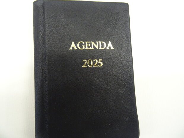 leren zakagenda 2025