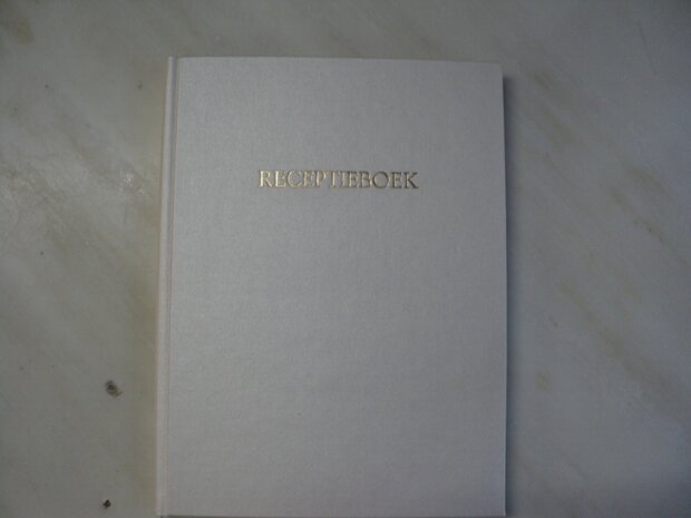 Blanco gastenboek