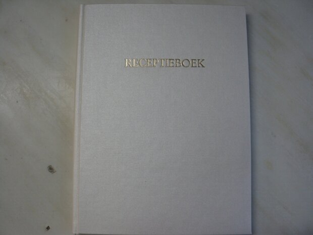 Blanco gastenboek