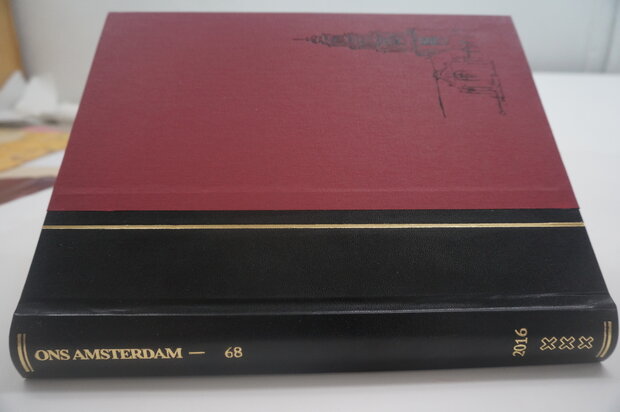 Ingebonden jaargangen tijdschrift ons Amsterdam 1962 t/m 2020