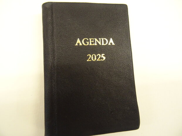 leren zakagenda 2025