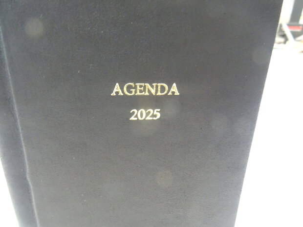 2025 Buroagenda leer