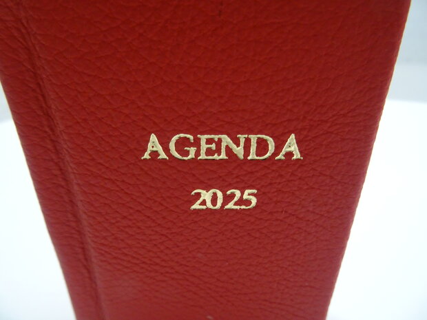 kleine pocketagenda 2025