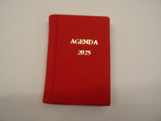 kleine pocketagenda 2025