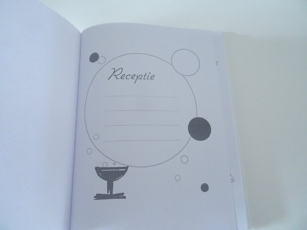 Gastenboek receptie
