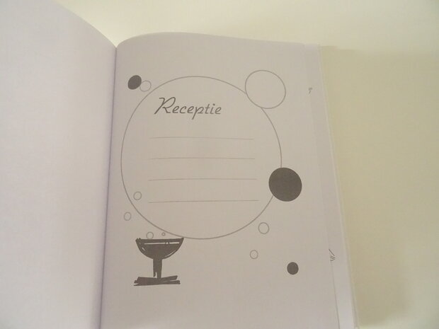 Gastenboek receptie