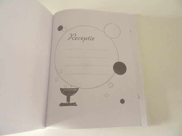 Gastenboek receptie