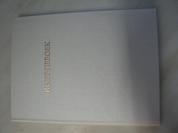 Blanco gastenboek
