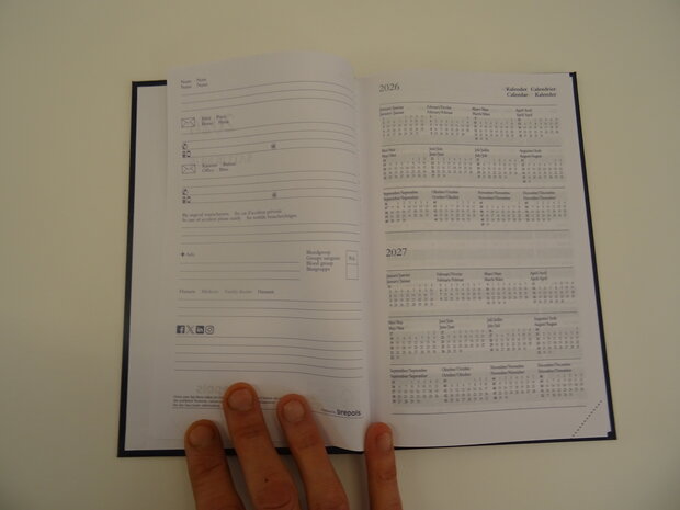 Agenda Brepols saturnus