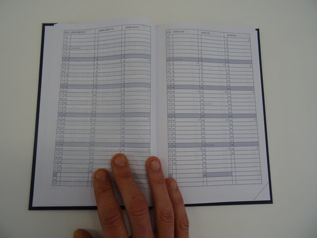 Agenda Brepols saturnus
