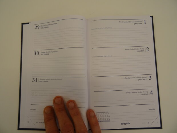 Agenda Brepols saturnus