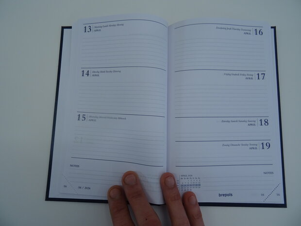 Agenda Brepols saturnus