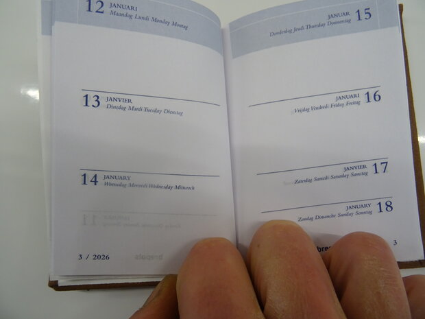 2026 agenda kopen
