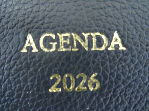2026 Buroagenda leer