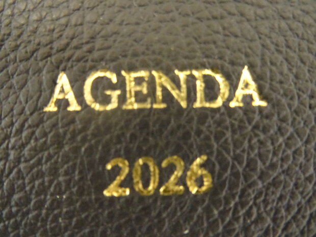 2026 Buroagenda leer