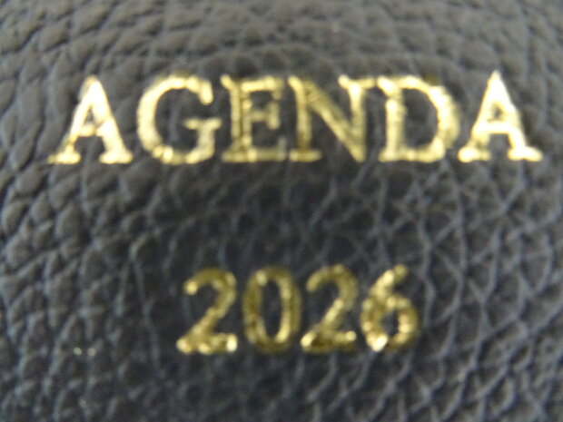 2026 Buroagenda leer