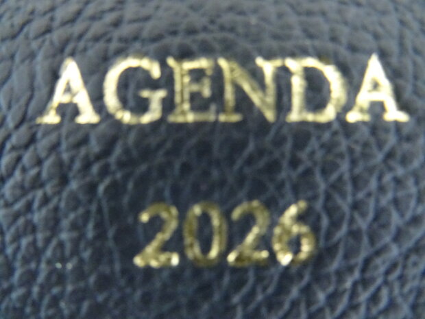 2026 Buroagenda leer