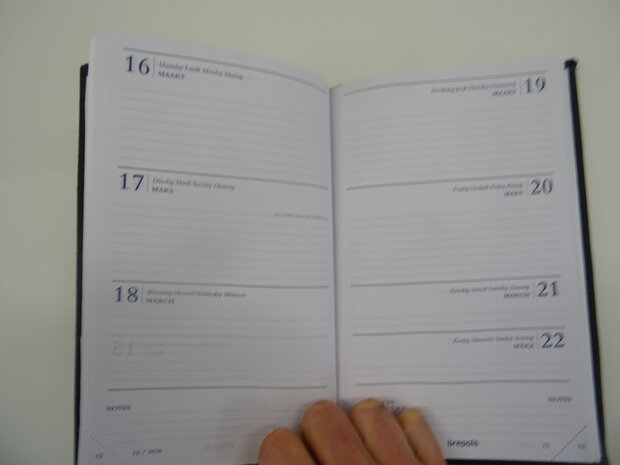 2026 Buroagenda leer
