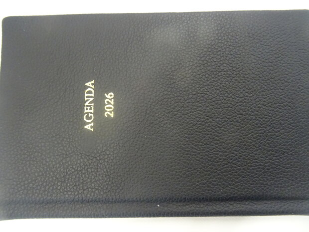 2026 Buroagenda leer