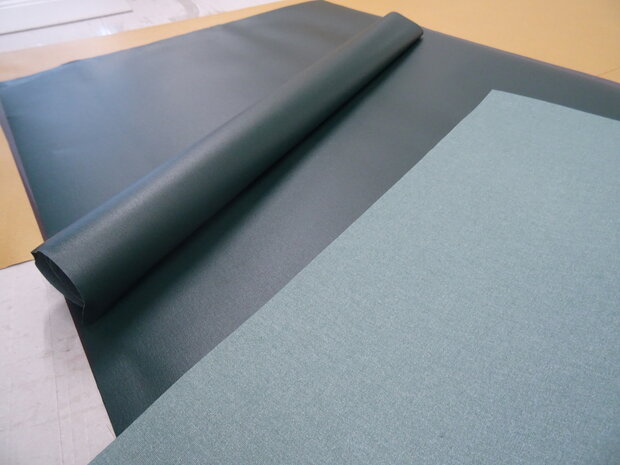 Groen library buckram boekbind linnen voor boeken maken