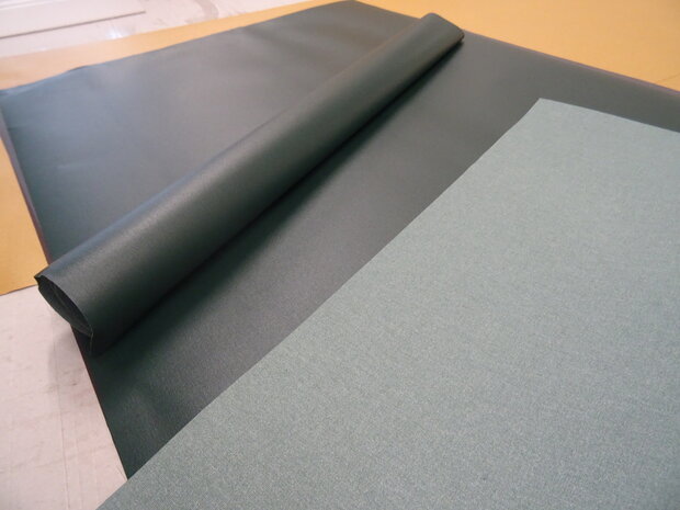 Groen library buckram boekbind linnen voor boeken maken