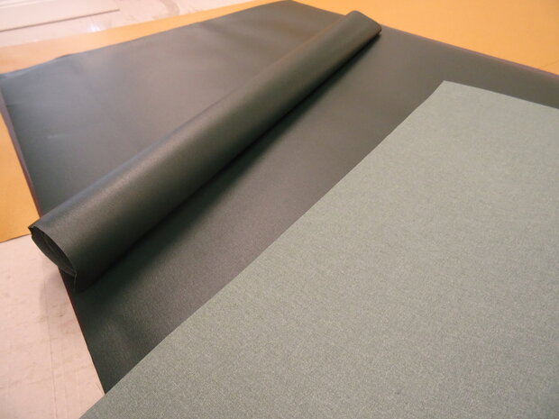 Groen library buckram boekbind linnen voor boeken maken