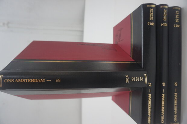Ingebonden jaargangen tijdschrift ons Amsterdam 1962 t/m 2025