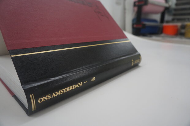 Ingebonden jaargangen tijdschrift ons Amsterdam 1962 t/m 2025