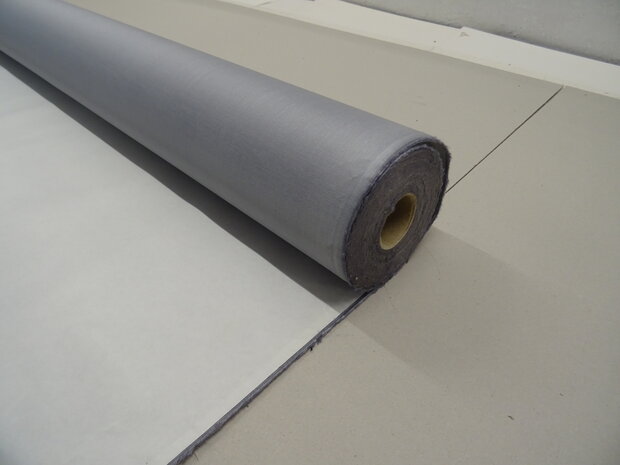 grijs stoffig linnen