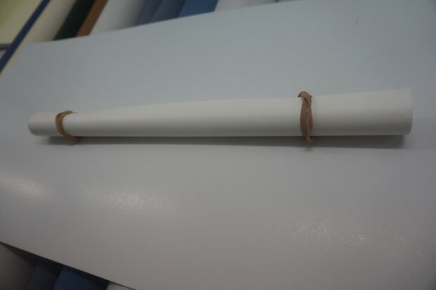 Mondial wit buckram linnen