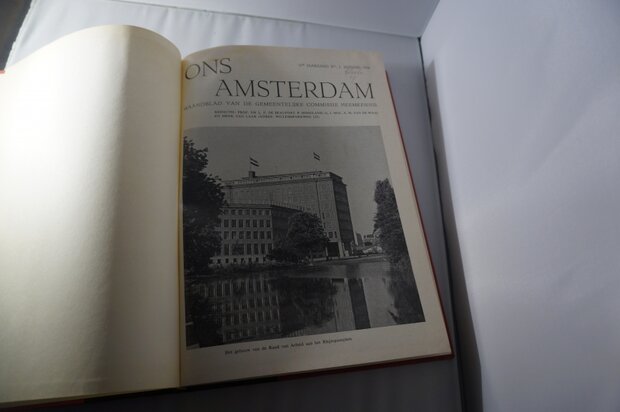 Ingebonden Ons Amsterdam jaargang 6 1954