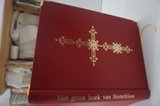 kunstlederen rood sinterklaasboek_