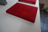 Donker rood sint boek_